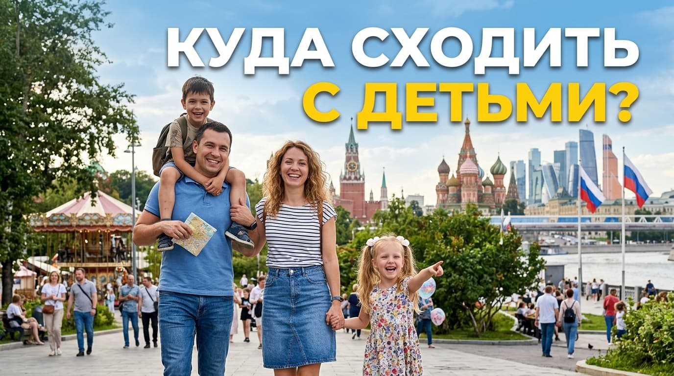 Куда сходить с детьми: идеи для семейного отдыха