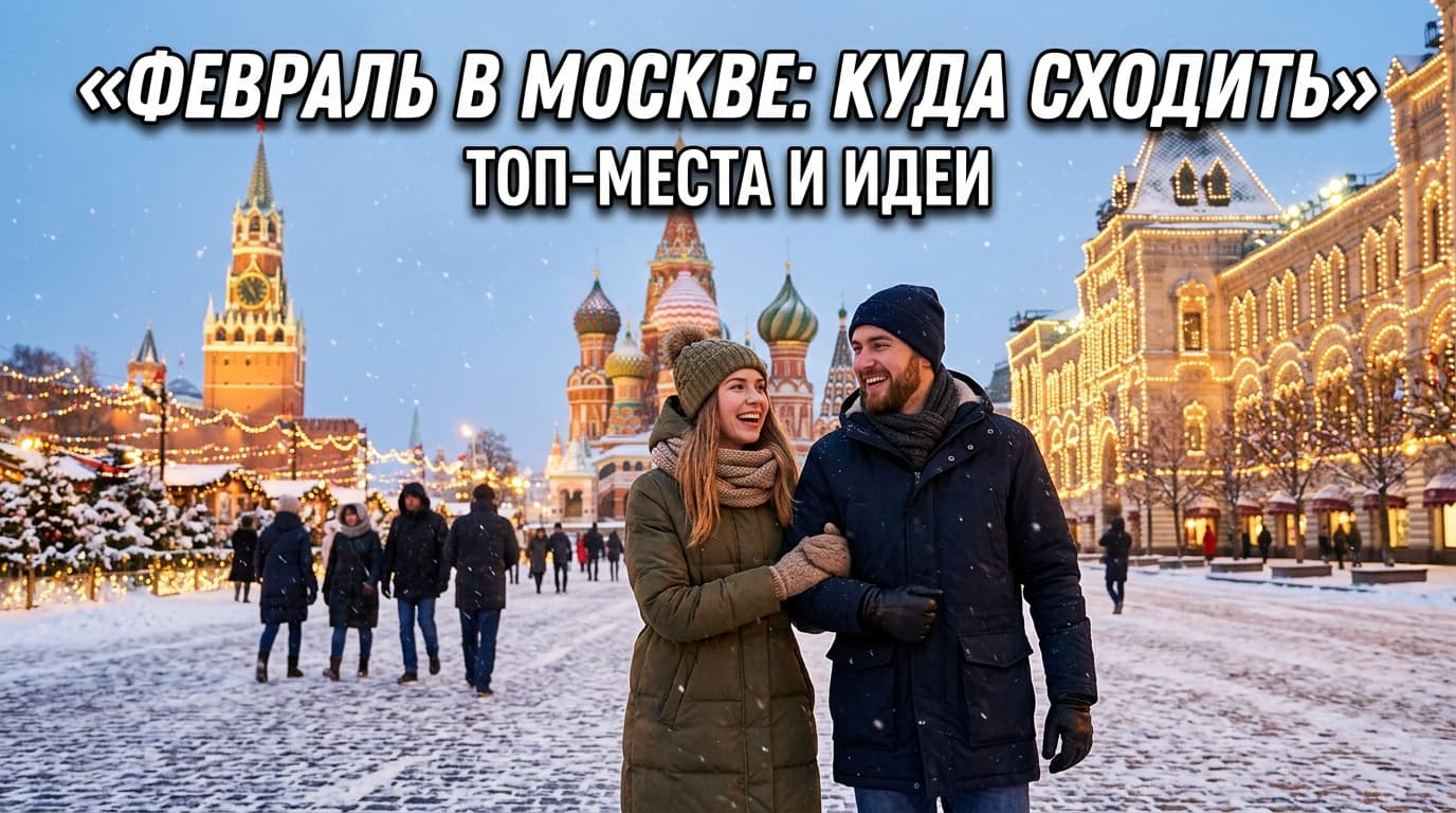 Куда сходить в Москве в феврале: зимние развлечения и события