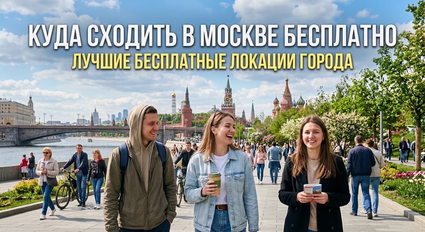 Куда сходить в Москве бесплатно: музеи, парки и мероприятия без билета