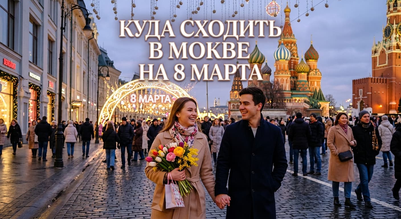 Куда сходить на 8 марта в Москве: мероприятия и идеи для праздника
