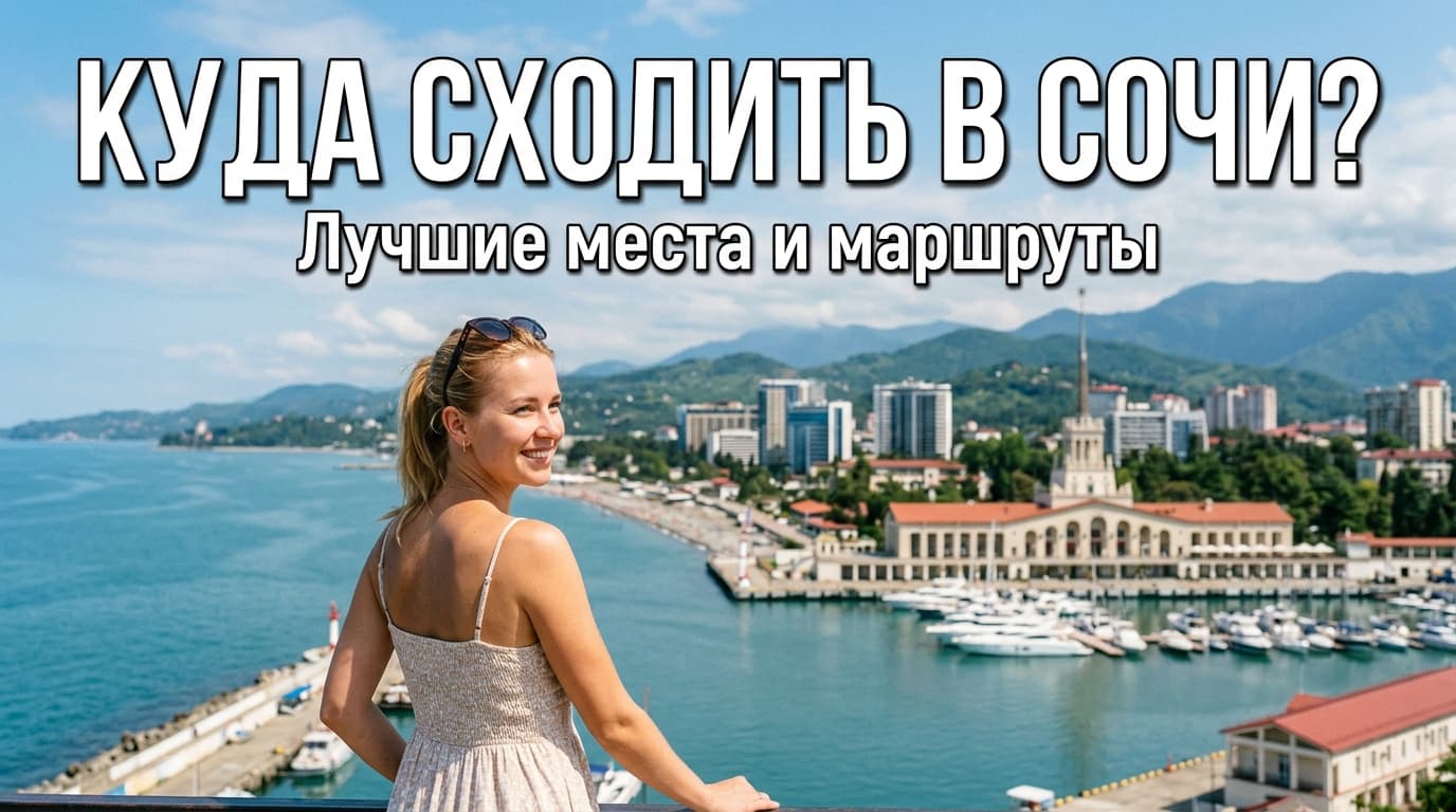 Куда сходить в Сочи: развлечения и достопримечательности