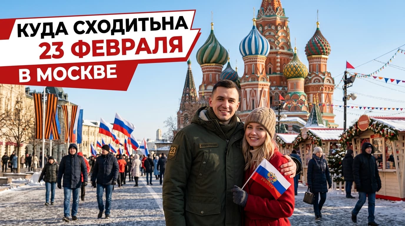 Куда сходить 23 февраля в Москве: идеи для мужского праздника