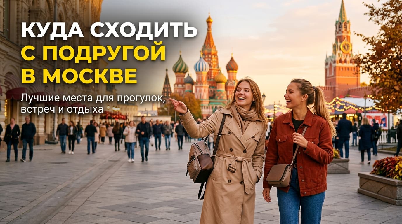 Куда сходить с друзьями в Москве: весёлый отдых компанией