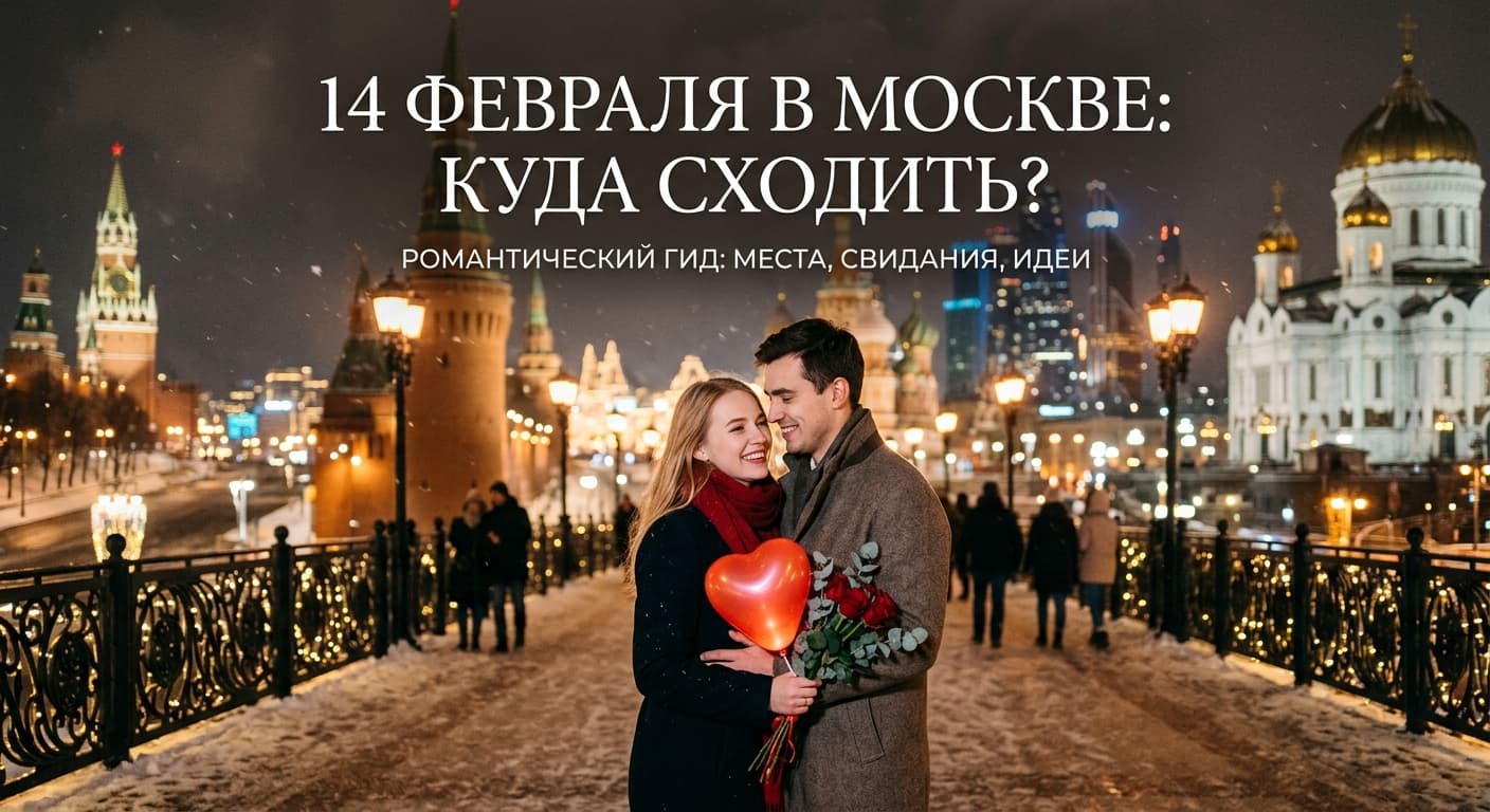 Куда сходить 14 февраля в Москве: романтические идеи на День Валентина