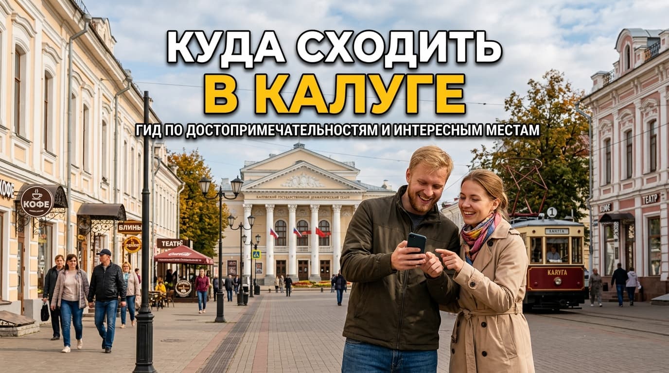 Куда сходить в Калуге: космос, история и культура