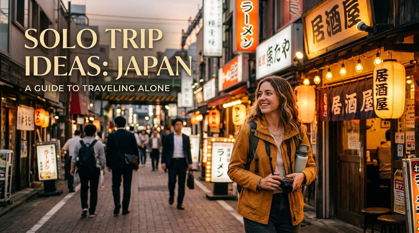Solo Trip Ideas Japan: Where to Go & What to Do