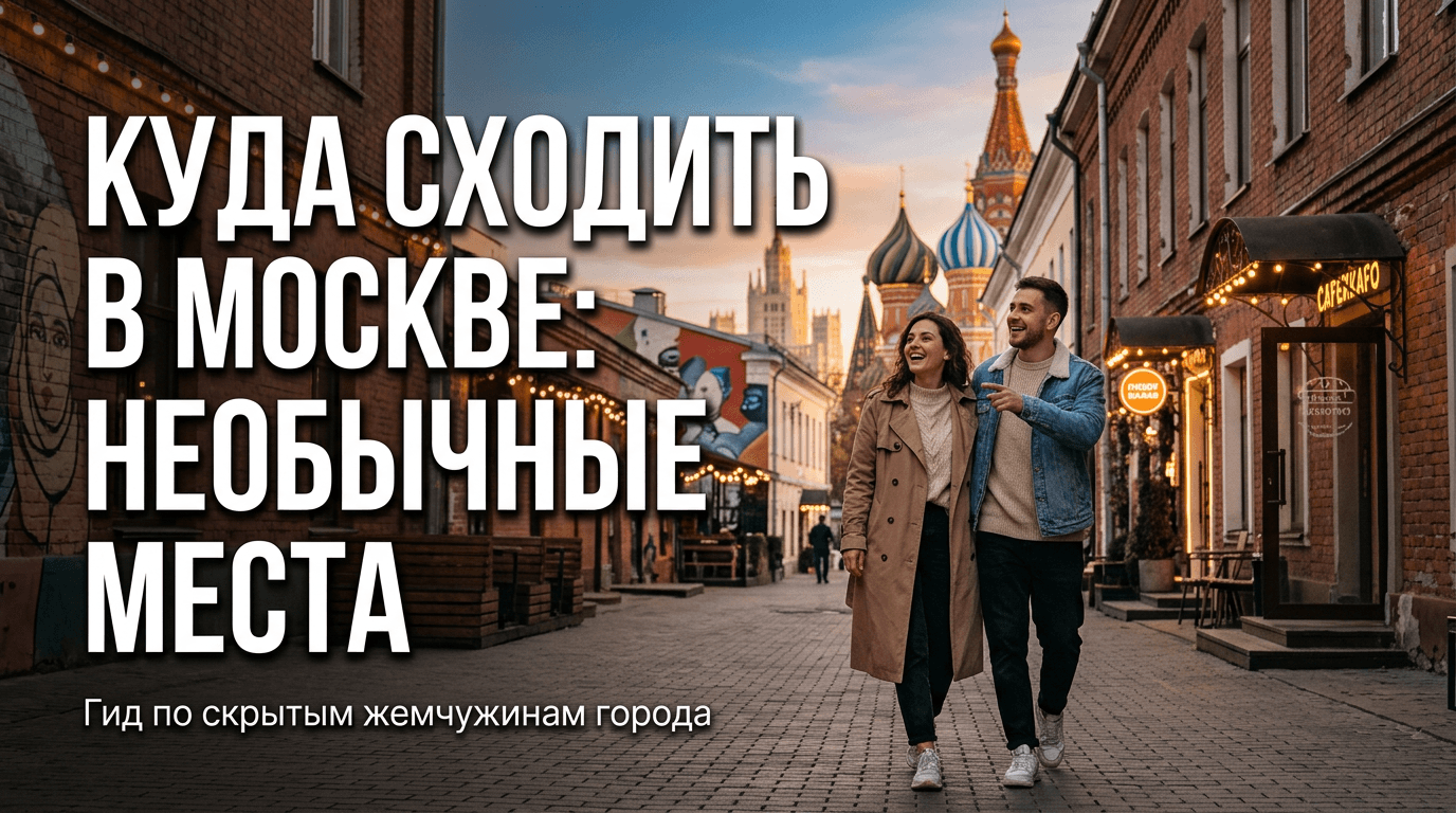 Куда сходить в Москве: необычные и интересные места