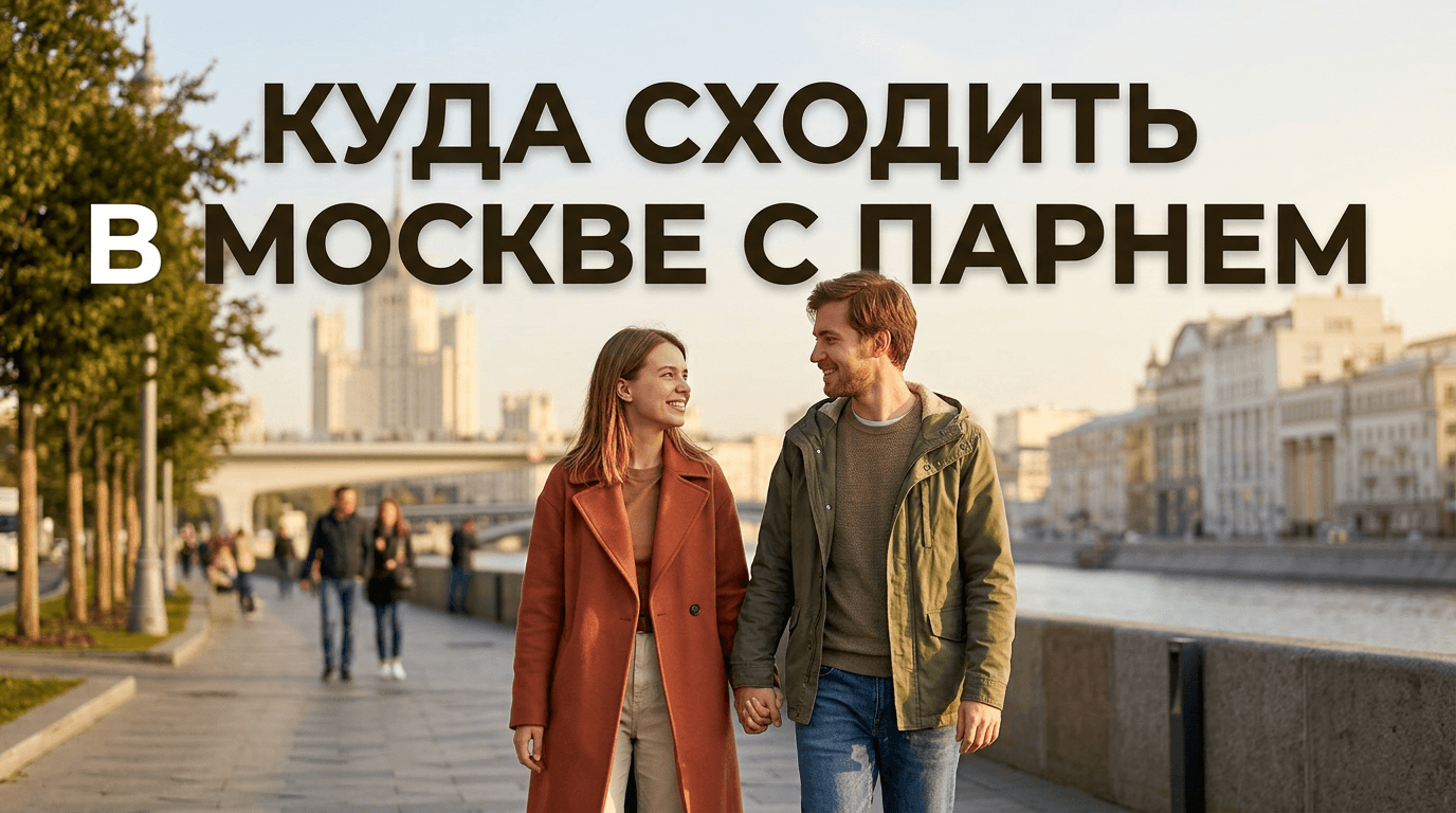 Куда сходить с парнем в Москве: идеи для совместного досуга