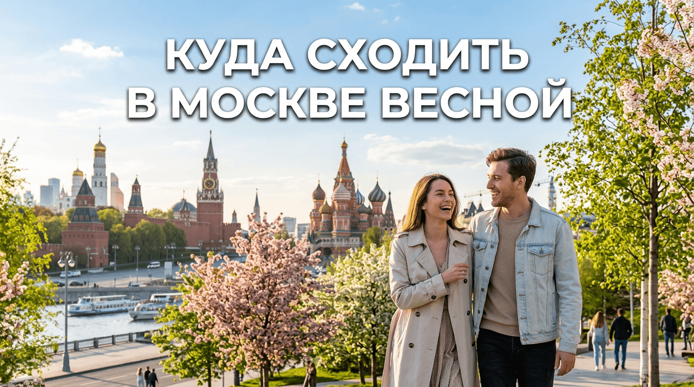 Куда сходить в Москве весной: прогулки, выставки и события сезона