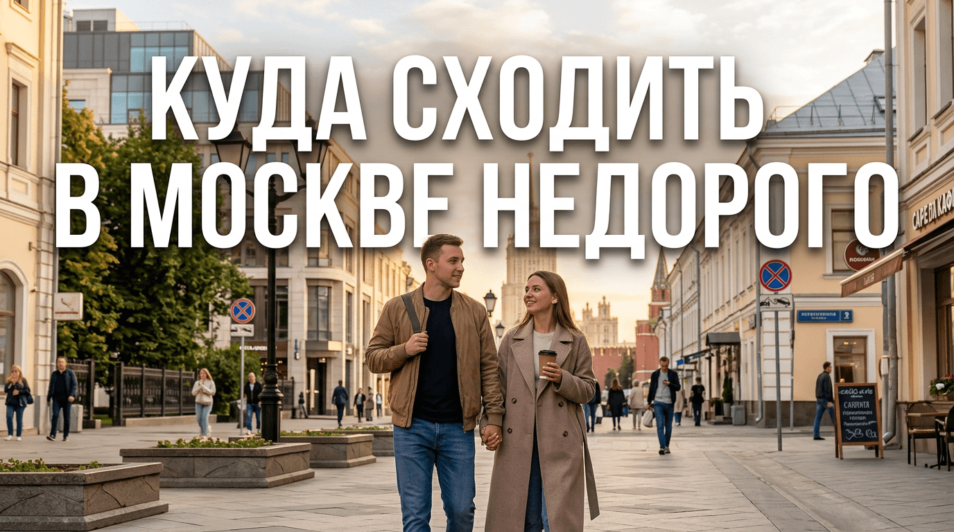 Куда сходить в Москве недорого: бюджетные развлечения и места