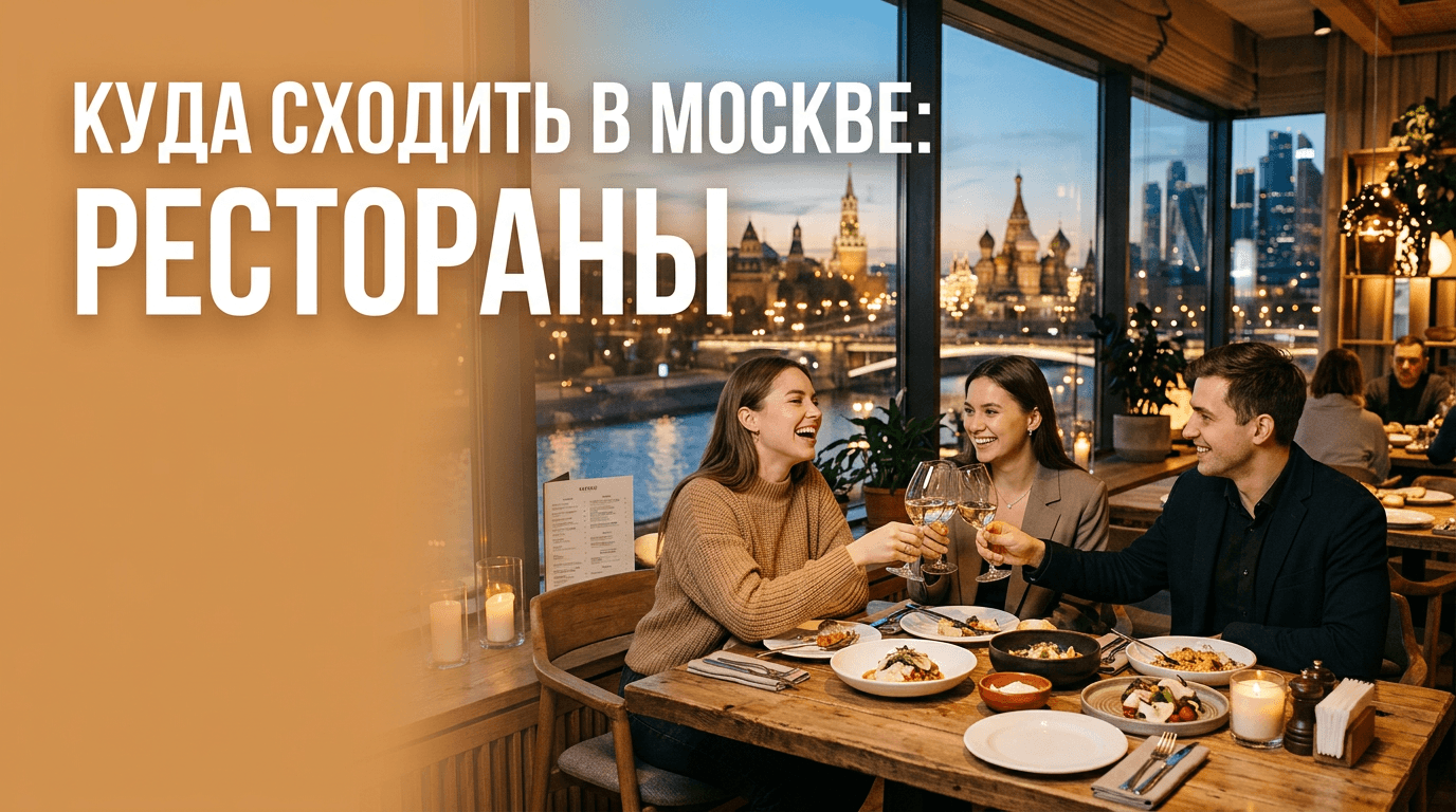 Куда сходить в Москве: лучшие рестораны и кафе на любой вкус