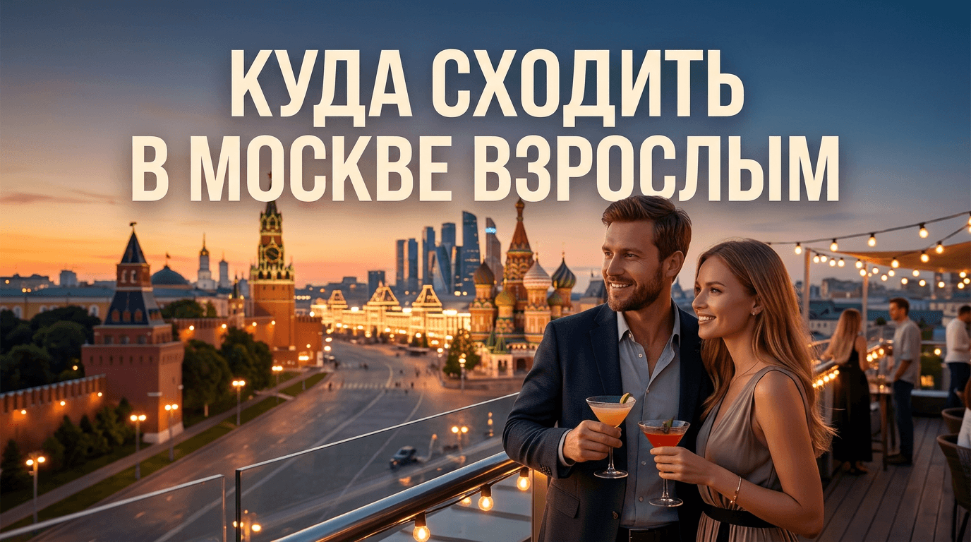 Куда сходить в Москве взрослым: развлечения без детей