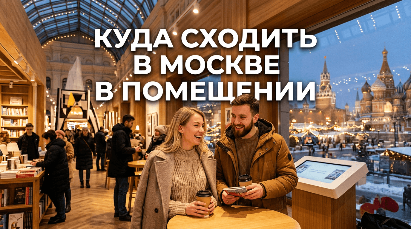 Куда сходить в Москве в помещении: развлечения в непогоду