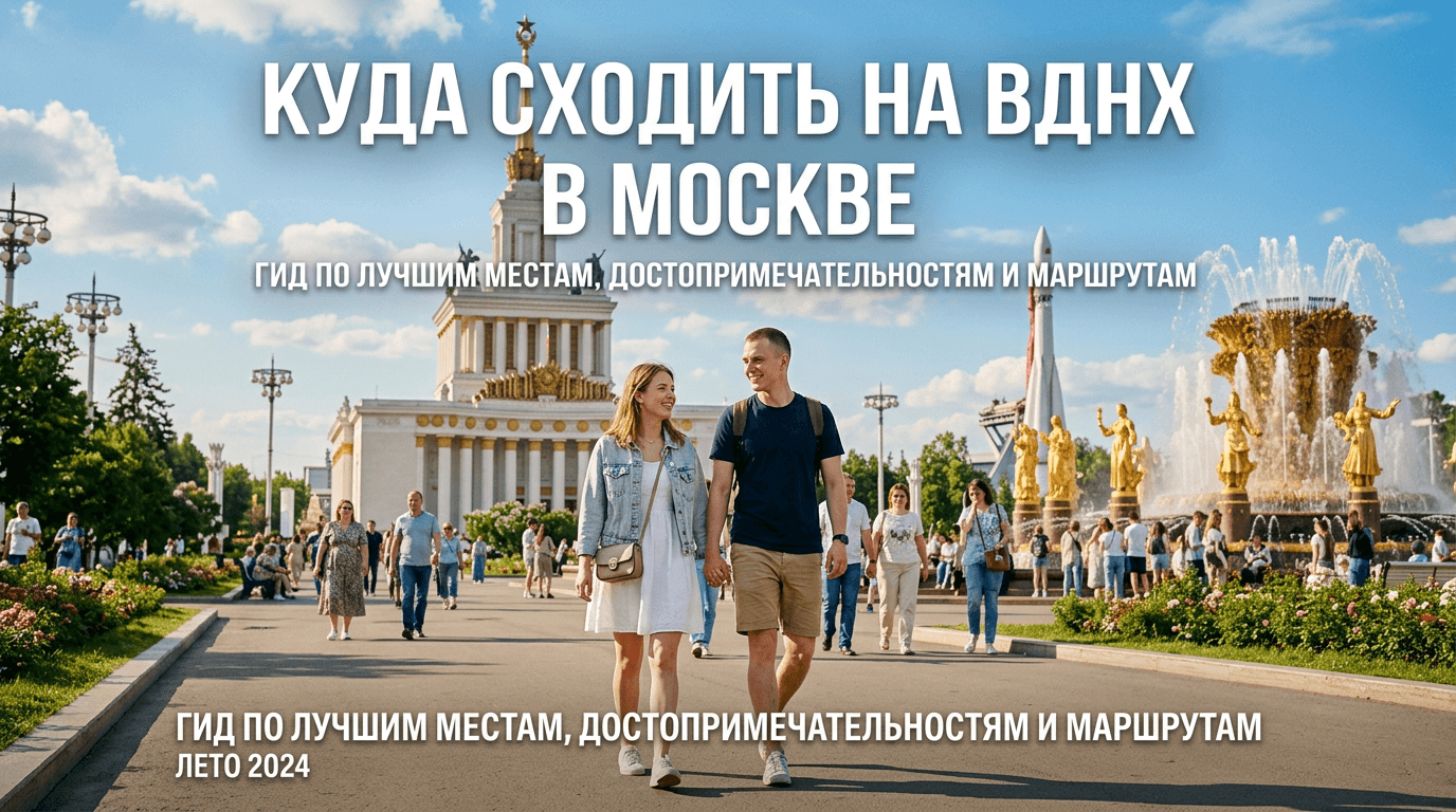 Куда сходить на ВДНХ в Москве: что посмотреть и чем заняться