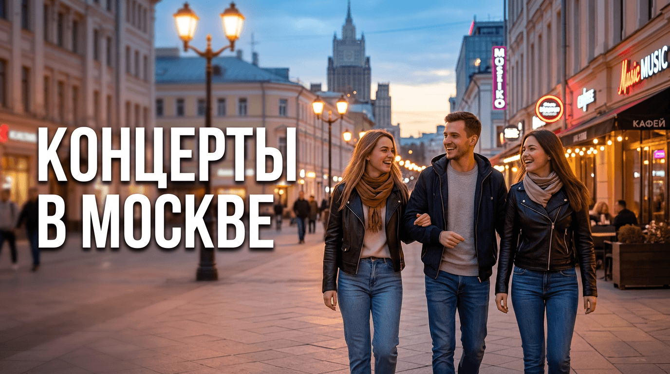 Куда сходить на концерт в Москве: афиша и лучшие площадки