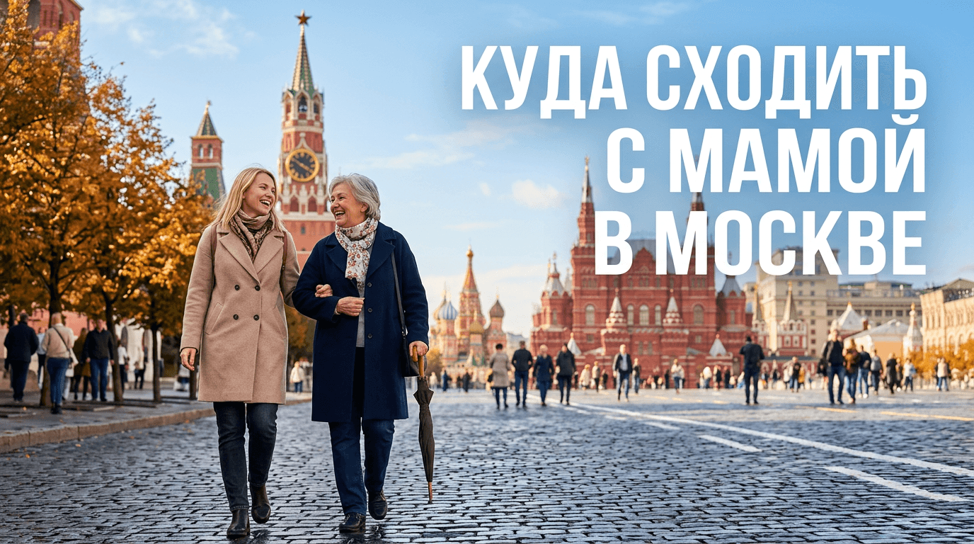Куда сходить с мамой в Москве: идеи для совместного досуга